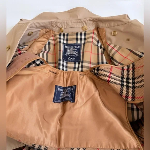 Burberry Vintage Long Kensington Heritage
Trench Coat Women’s size 14 - Picture 15 of 16